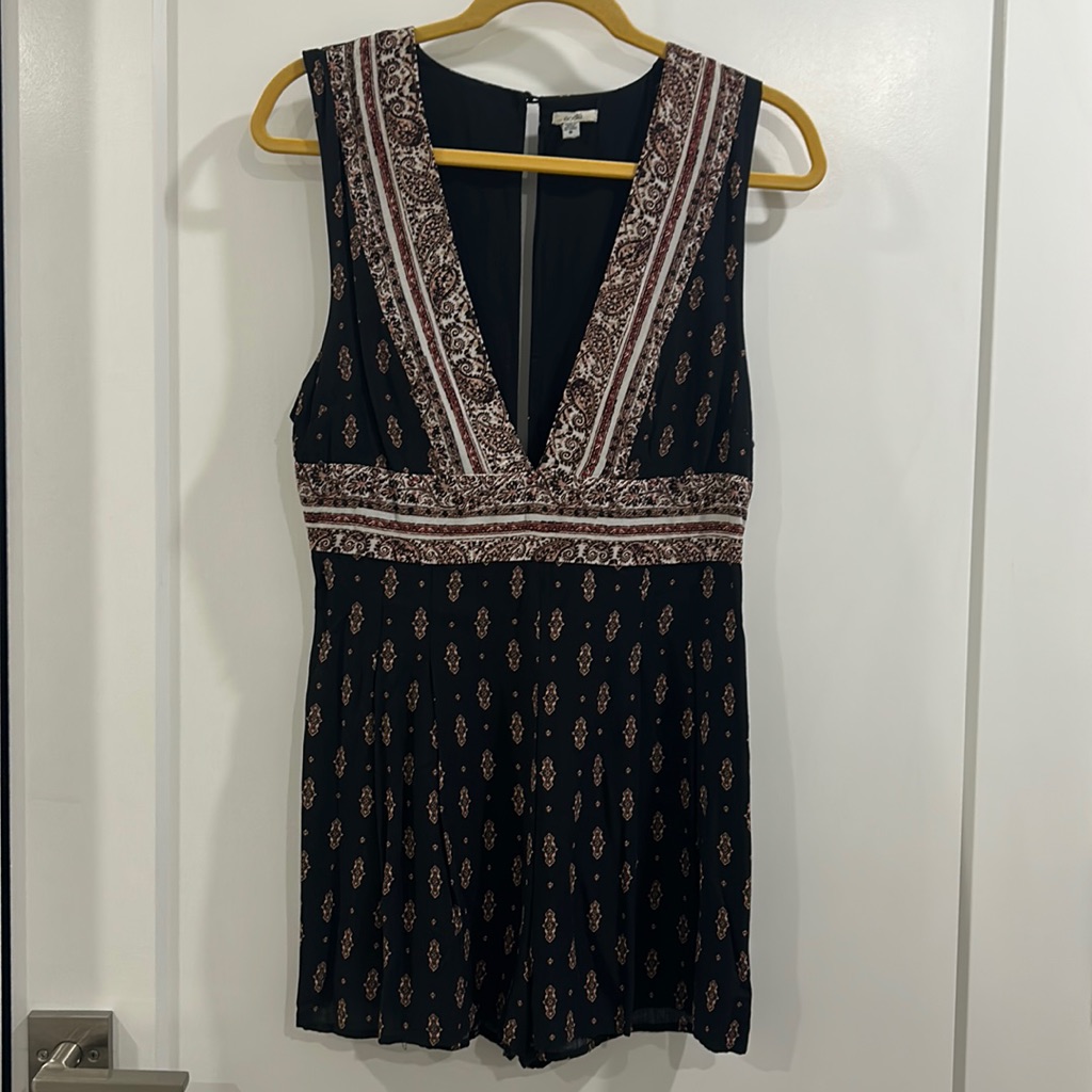 Ecote Patterned Romper